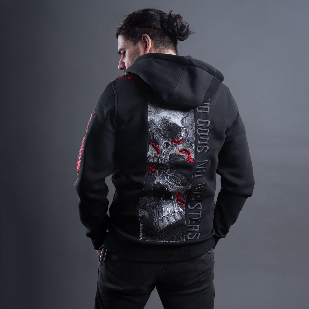 激レア deep  skull hoodie size XL GMZ4540-A01_5e753c58-8fd8-4690