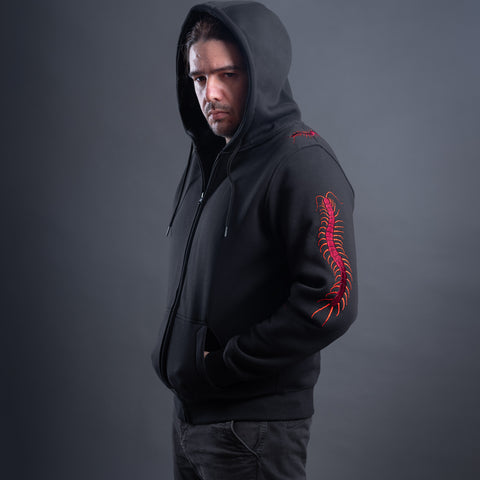 Skull & Red Scolopendras Limited Edition Embroidered Hoodie