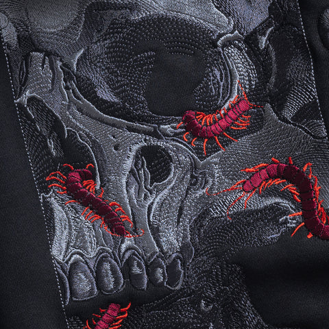 Skull & Red Scolopendras Limited Edition Embroidered Hoodie