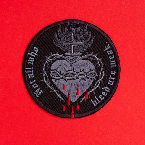 Medieval Sacred Heart Patch