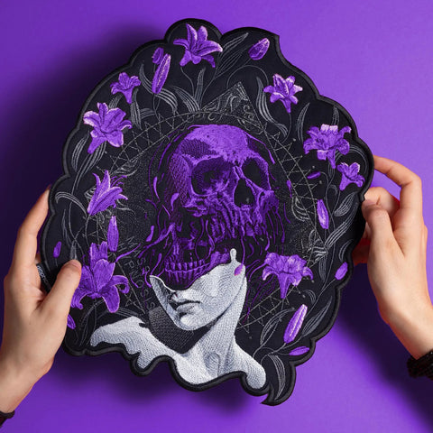 Mass Hypnosis Embroidered Back Patch