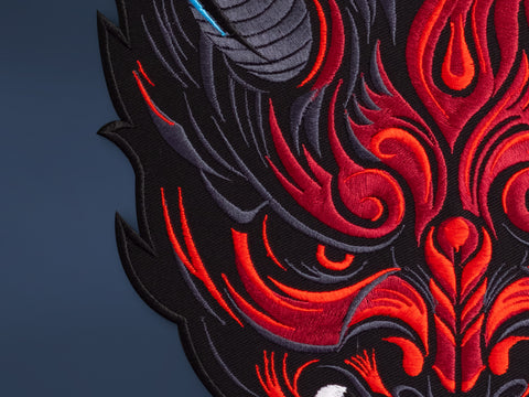 Oni Japanese demon patch