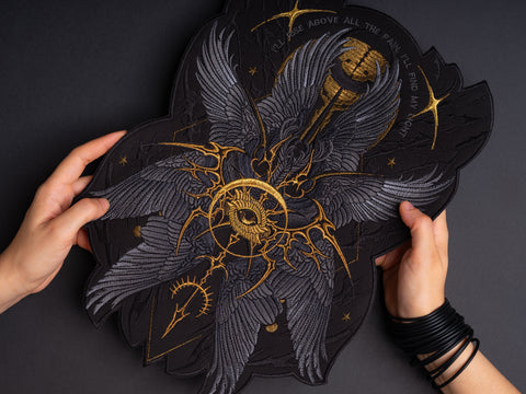 Seraphim Embroidered Back Patch