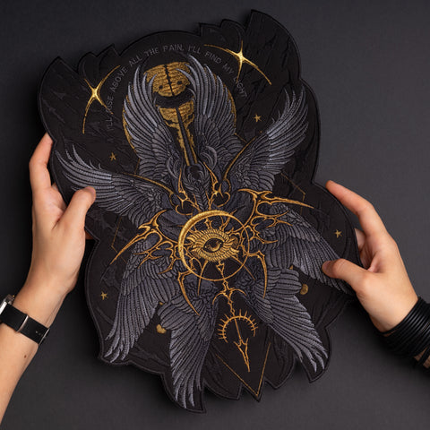 Seraphim Embroidered Back Patch