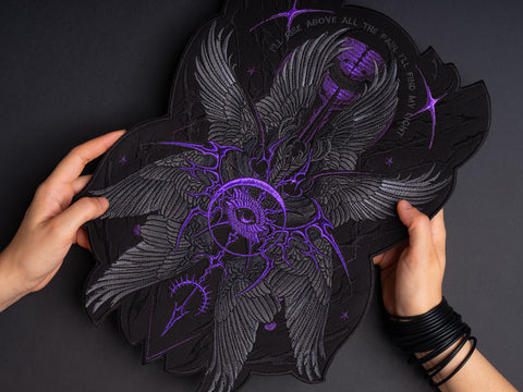 Seraphim Embroidered Back Patch