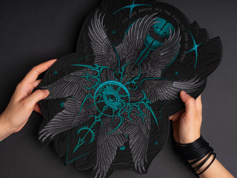 Seraphim Embroidered Back Patch