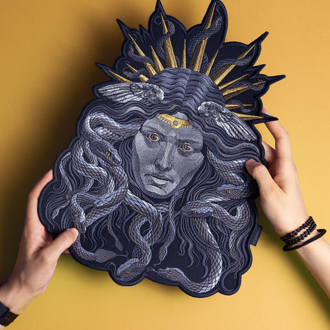 Medusa back patch