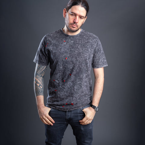 Koi Fish Embroidered Unisex T-shirt