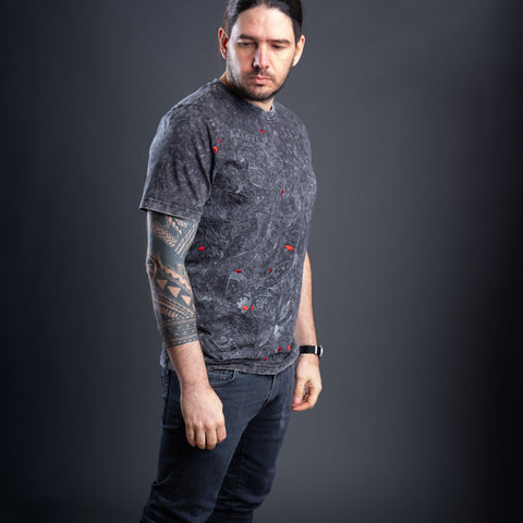 Koi Fish Embroidered Unisex T-shirt